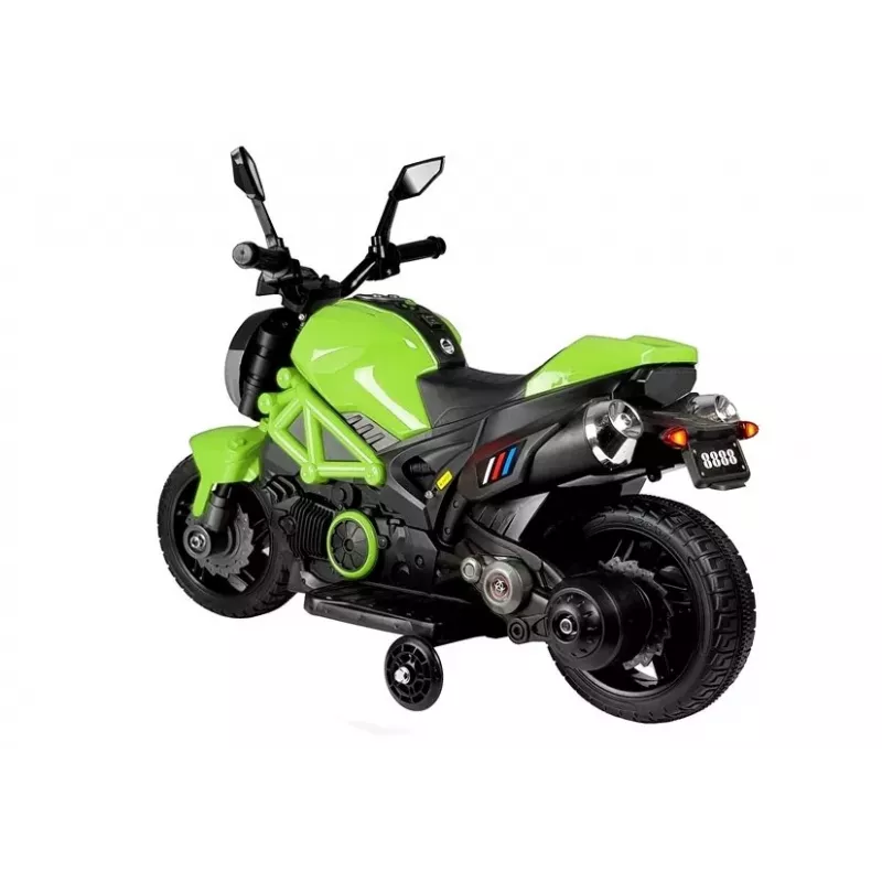 LEAN CARS Moto eléctrica infantil GTM1188 Verde