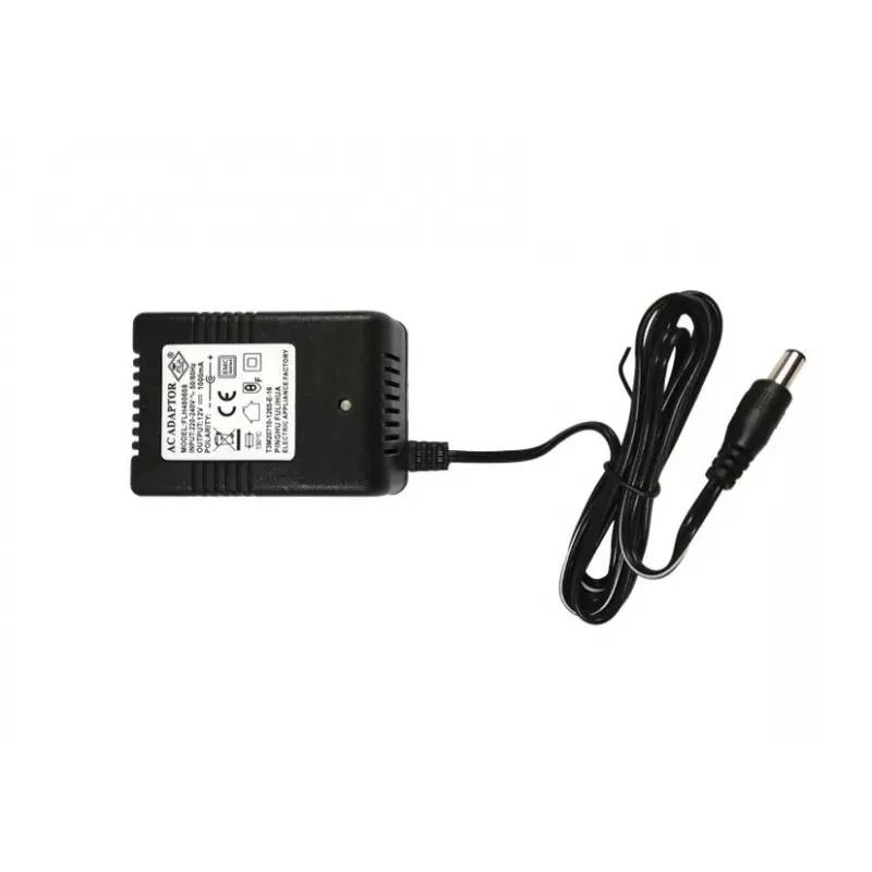 LEAN CARS Cargador para coche infantil eléctrico 12V 1000mA LED