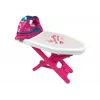 ROWE Set de planchar de juguete rosa con tabla de planchar y perchas
