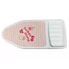 ROWE Set de planchar de juguete rosa con tabla de planchar y perchas