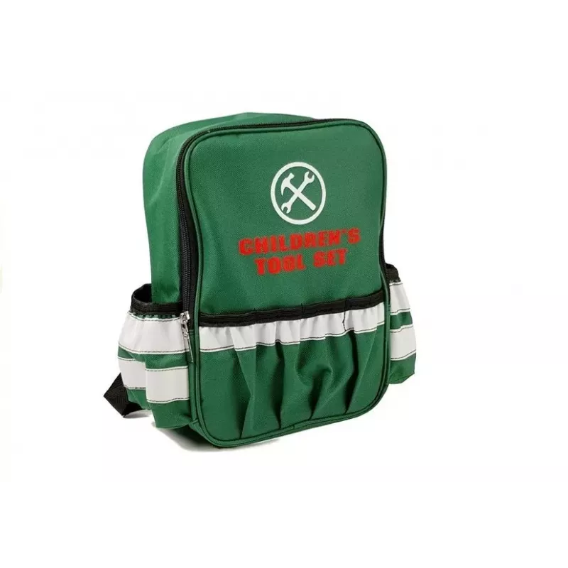 LEAN TOYS Mochila de herramientas DIY con taladro 100 piezas