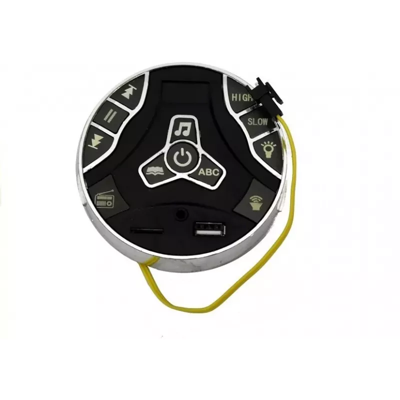 LEAN TOYS Panel de música para coche infantil eléctrico Coronet S