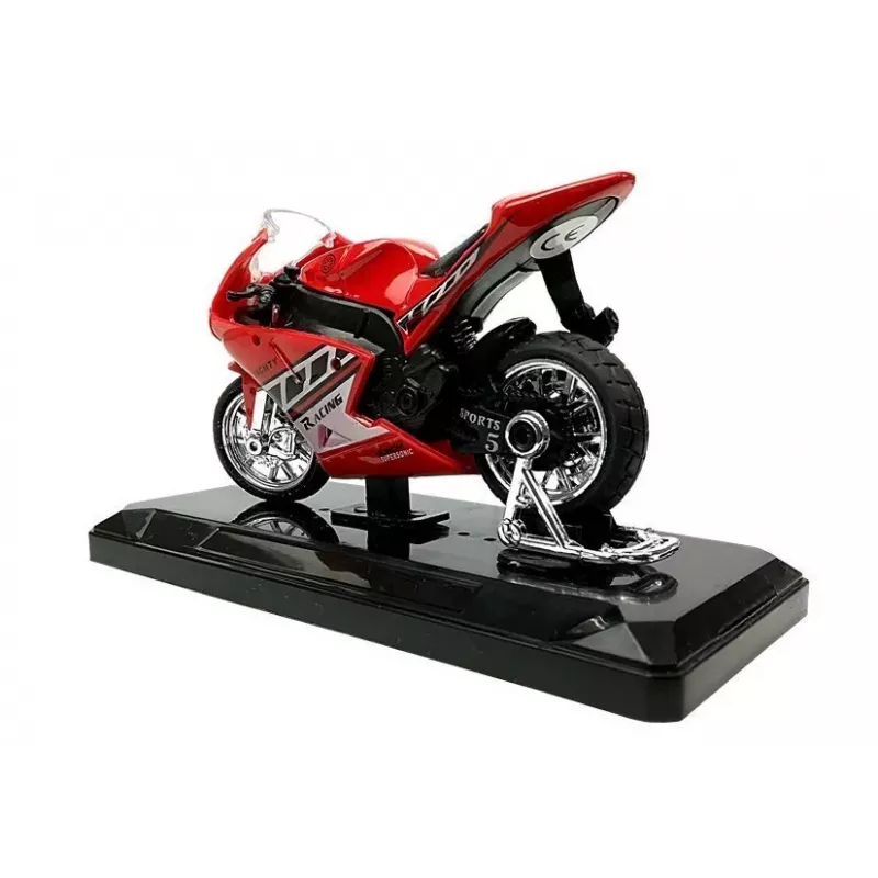 LEAN TOYS Moto deportiva con sonido 1:18 4 colores