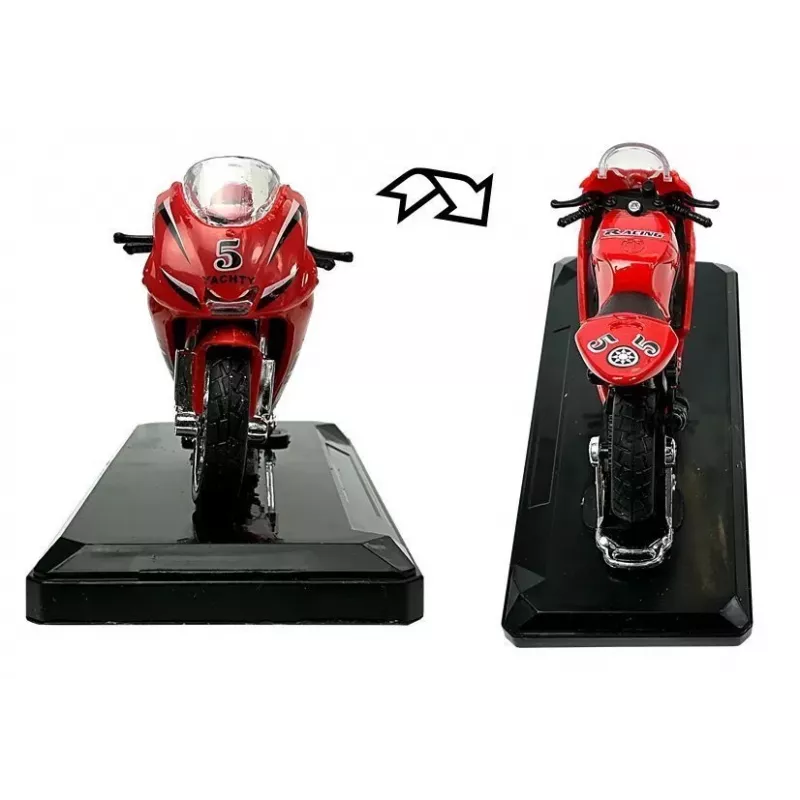 LEAN TOYS Moto deportiva con sonido 1:18 4 colores