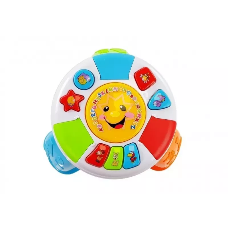LEAN TOYS Mesa de aprendizaje para bebés multicolor con sonidos