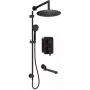 DEANTE conjunto de ducha empotrado con mezclador BOX Hiacynt cromo