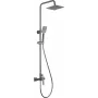 DEANTE Arnika Sistema de ducha de lluvia con mezclador, cromo, 250 mm