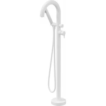 DEANTE Grifo de bañera exento con set de ducha - negro mate
