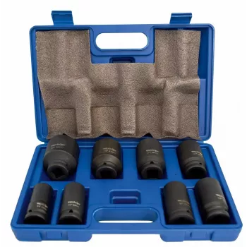 Set de vasos de impacto ADLER 3/4 pulgadas de accionamiento, 8 piezas