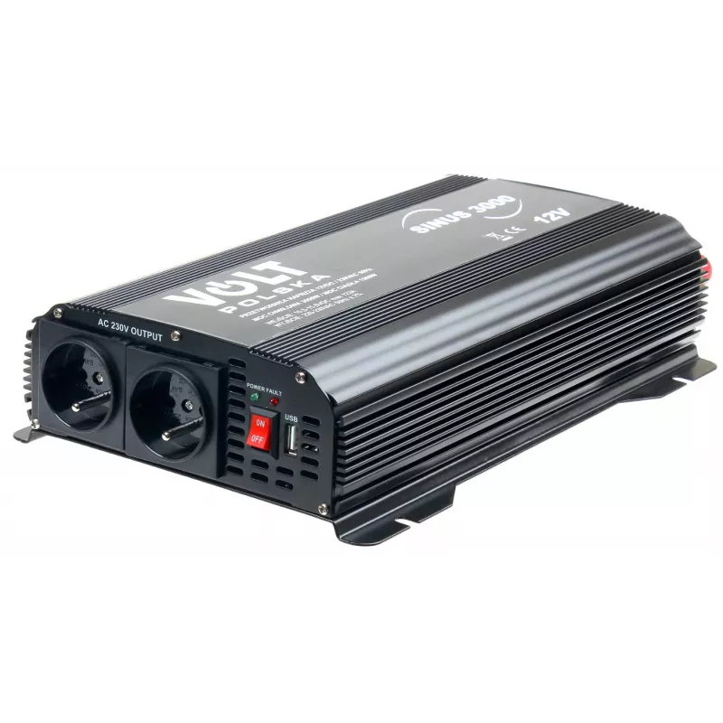 Volt Polska inversor senoidal 3000 12V/230V, 1500/3000 W (3SIP300012)