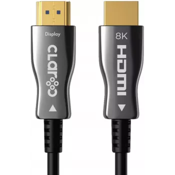 Claroc Cable óptico activo HDMI 2.1 AOC 8K 120Hz 70 m