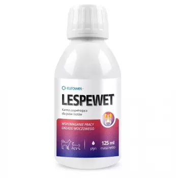 EUROWET Lespewet - Complemento alimenticio para perros y gatos - 125ml - apoyo a la función renal