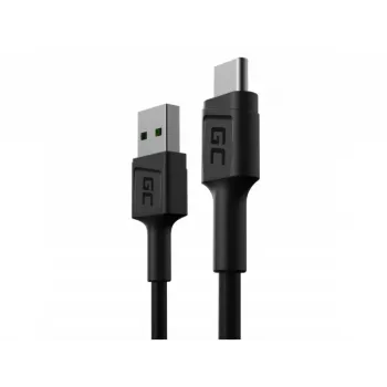 Cable Green Cell GC PowerStream Fast Charging Ultra Charge USB-A a USB-C 30cm