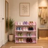 Zapatero LEAN Light 4 niveles independiente rosa