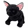 Peluche LEAN TOYS bulldog francés negro 22 cm