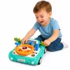 Panel de control interactivo LEAN TOYS simulador de conducción coche luces sonidos azul