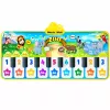 Alfombra de baile interactiva LEAN TOYS piano animales del zoo 10 melodías 126 cm