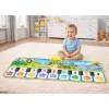 Alfombra de baile interactiva LEAN TOYS piano animales del zoo 10 melodías 126 cm