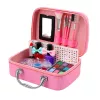 Set de belleza LEAN TOYS bolsa de cosméticos para niños accesorios de uñas secador 20 piezas