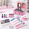 Set de belleza LEAN TOYS bolsa de cosméticos para niños accesorios de uñas secador 20 piezas