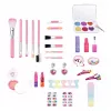 Set de belleza LEAN TOYS neceser infantil rosa Unicorn 72 piezas