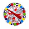 Juego de habilidad Twist LEAN TOYS alfombra de movimiento familiar Social Randomizer
