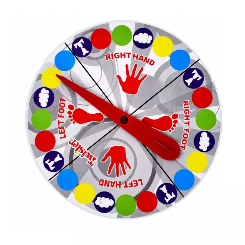 Juego de habilidad Twist LEAN TOYS alfombra de movimiento familiar Social Randomizer