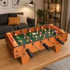 Futbolín arcade LEAN TOYS mini mesa de juego de madera 50x25 cm