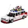 LEAN TOYS Bloques de construcción coche Ghost Bus blanco 631 piezas