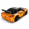 LEAN TOYS Coche RC teledirigido bloques de construcción naranja 545 uds.