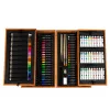 LEAN Gran set de arte en maletín para pintar y dibujar, 174 piezas