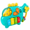 LEAN TOYS Helicóptero musical piano educativo para niños pequeños