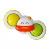 LEAN TOYS Juguete para niños pequeños spinners sensoriales con ventosa pop-it multicolor 3 uds.
