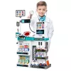 LEAN TOYS Gran set de médico con camilla, luces, sonidos y accesorios, 61 piezas