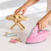 LEAN TOYS Set de plancha con plancha con vibración, luz y efectos de sonido