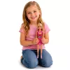 LEAN TOYS Muñeca Anlily con vestido rosa, bolso, joyas, set de accesorios