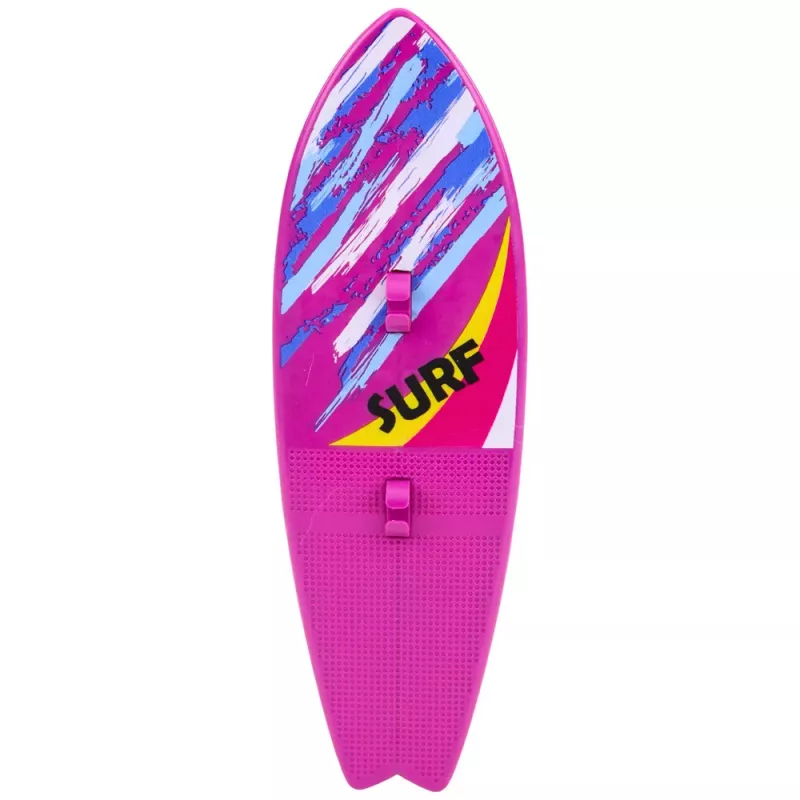 LEAN TOYS Muñeca Anlily surfista con neopreno y set de accesorios de tabla de surf