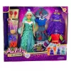 LEAN TOYS Muñeca Anlily Weird con disfraces de fantasía, vestidos, accesorios, zapatos