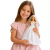 LEAN TOYS Muñeca Anlily novia con vestido de novia blanco con set de accesorios de encaje