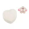 LEAN TOYS Muñeca Anlily novia con vestido de novia blanco con set de accesorios de encaje
