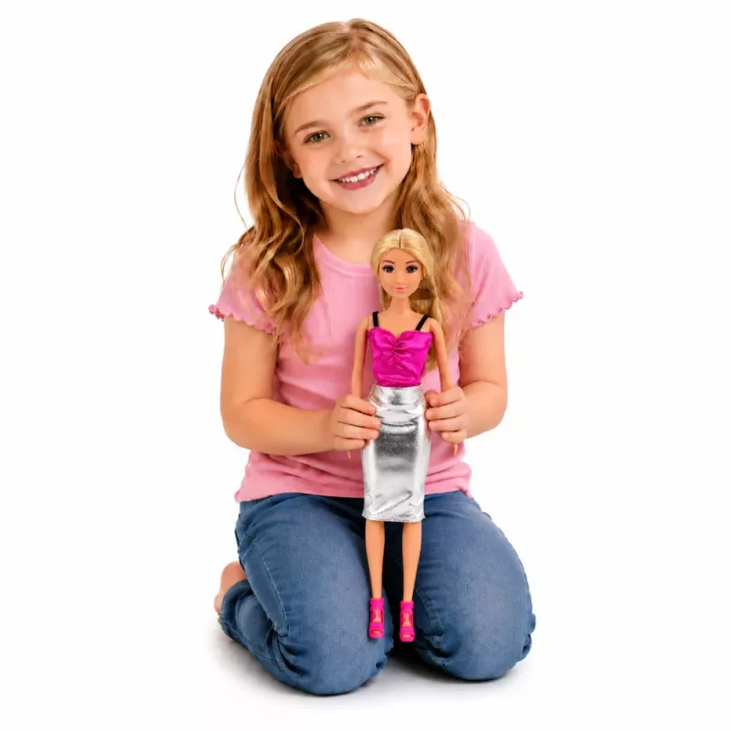 LEAN TOYS Anlily set de accesorios de máquina de coser diseñadora de muñecas vestibles