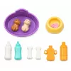 LEAN TOYS Anlily set de accesorios de cuidado de perro grande y cachorro muñeca