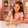 LEAN TOYS Muñeca Anlily vendedora de verduras y frutas tienda set de accesorios