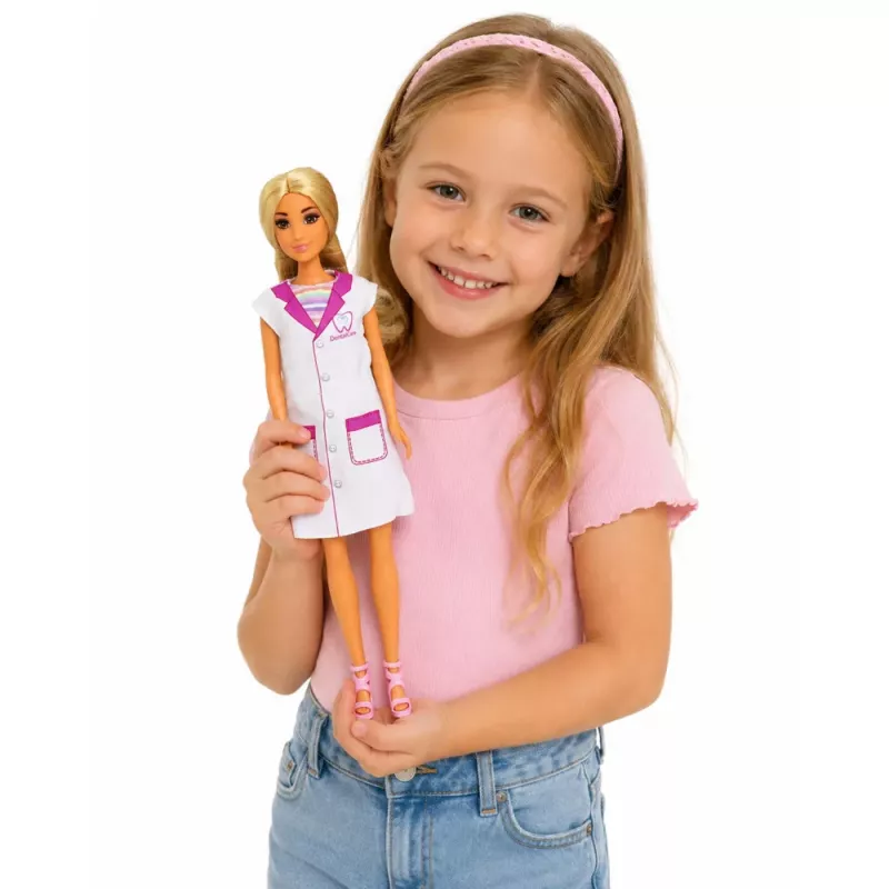 LEAN TOYS Muñeca Anlily dentista consultorio sillón dental set de accesorios