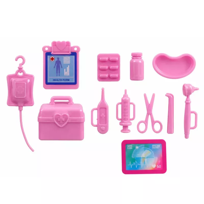 LEAN TOYS Muñeca Anlily médico enfermera ambulancia accesorios médicos