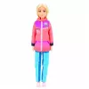 LEAN TOYS Muñeca Anlily set de deportes de invierno esquí snowboard moto de nieve ropa