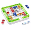 LEAN TOYS Juego de puzle magnético coches magnéticos 15 vehículos 60 tarjetas tablero