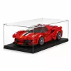 LEAN TOYS Bloques de construcción coche deportivo coche de carreras vitrina rojo 364 piezas