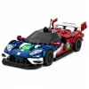 LEAN TOYS Bloques de construcción coche deportivo GT2016 coche de carreras vitrina 347 piezas