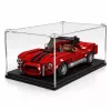 LEAN TOYS Bloques de construcción coche clásico S.Cobra rojo vitrina 391 uds.
